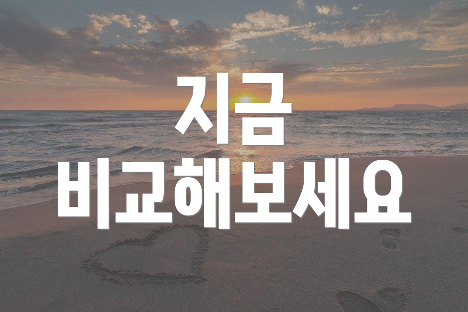 지금 비교해보세요