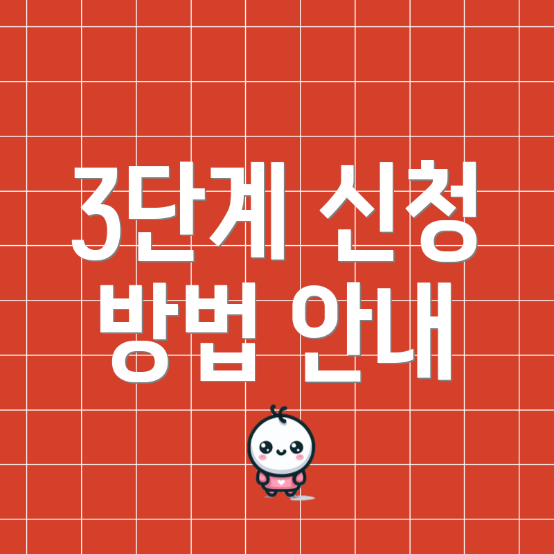 3단계 신청 방법 안내