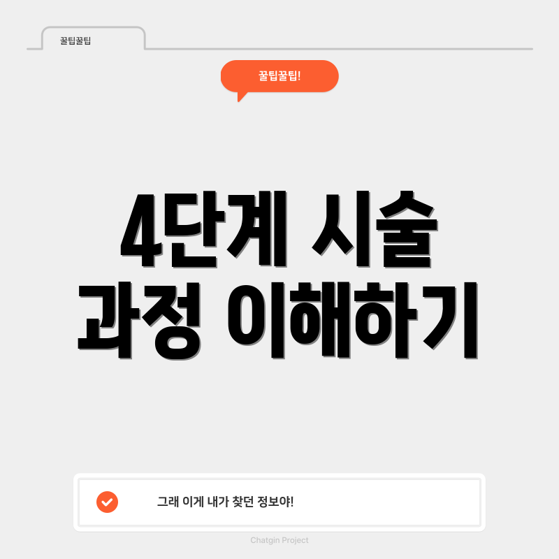 4단계 시술 과정 이해하기