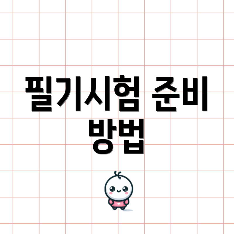 필기시험 준비 방법