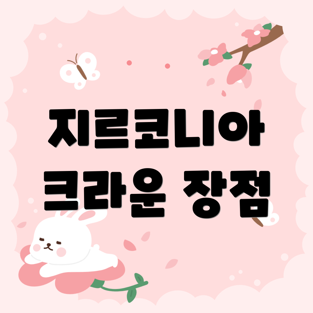 지르코니아 크라운 장점