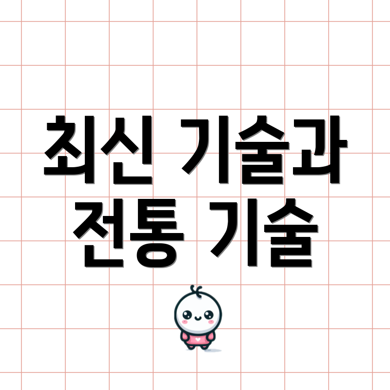 최신 기술과 전통 기술