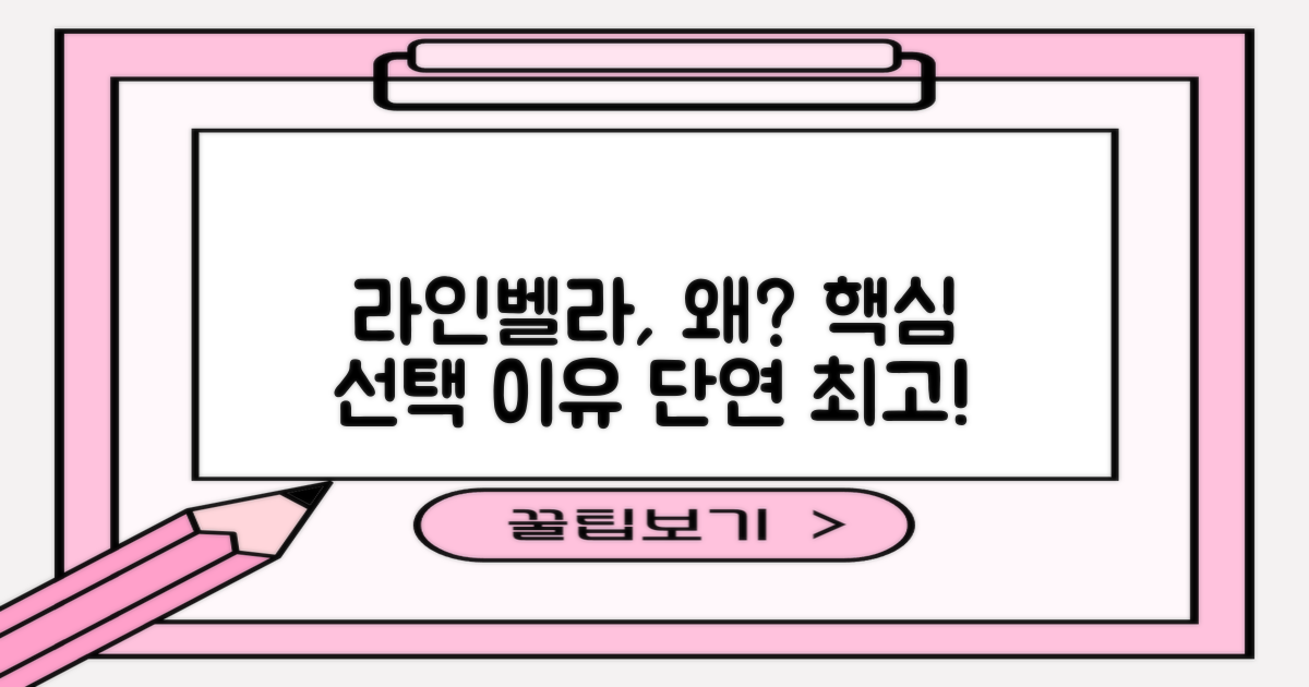 라인벨라, 왜 선택해야 할까?