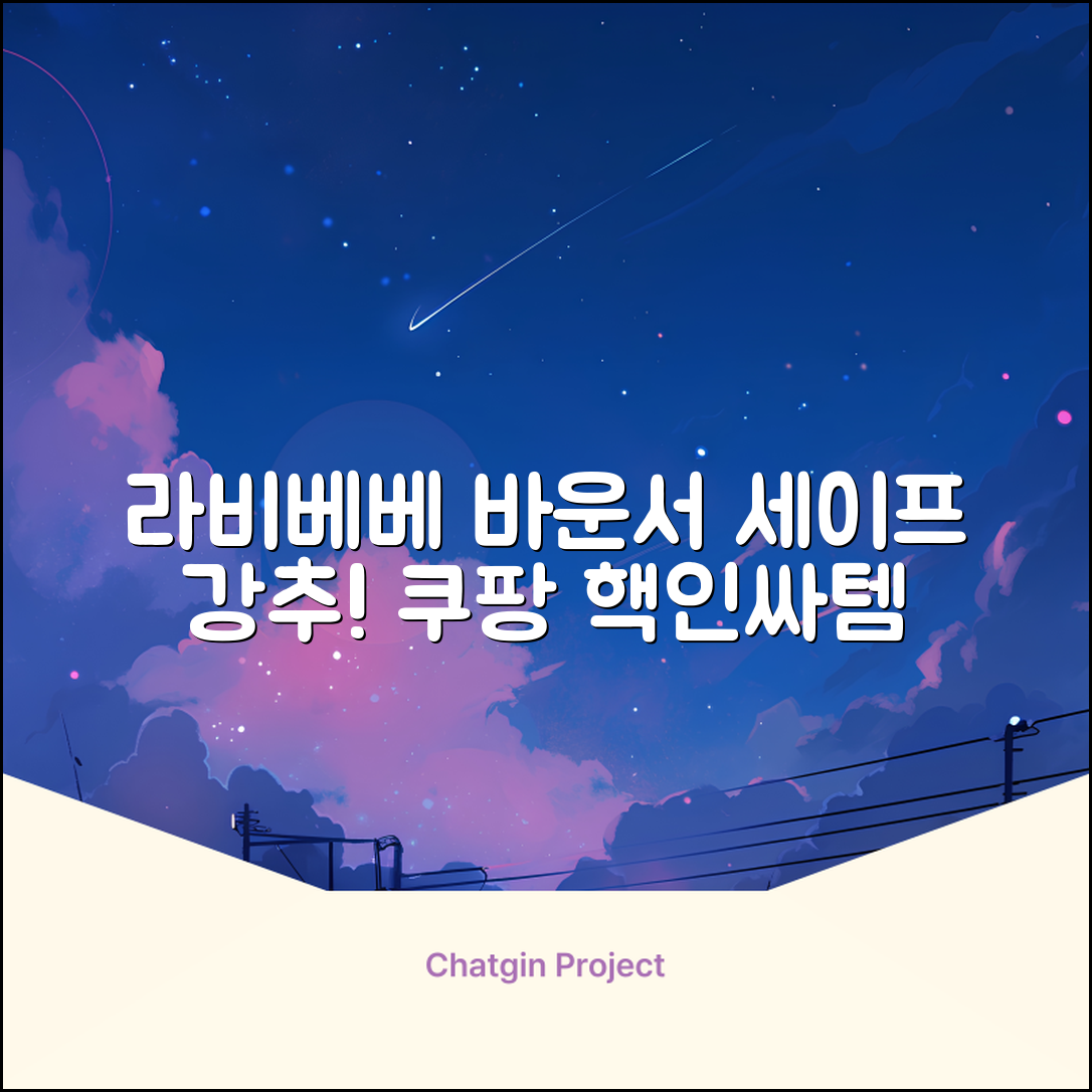 라비베베 세이프 바운서 추천 리뷰