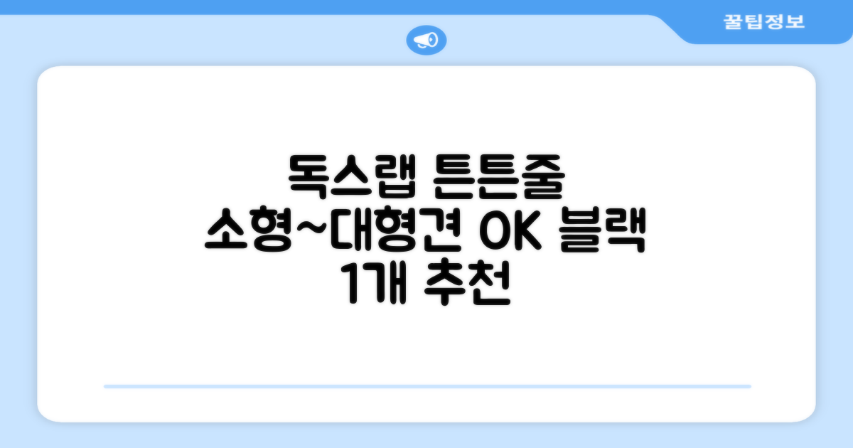독스랩 1.5m 2m 3m 5m 스트롱 로프 소형견 중형견 대형견 줄 강아지 리드줄 산책줄, 블랙, 1개 추천 리뷰
